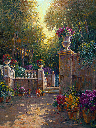 Gallery  on Bob Pejman   Tuscan Garden