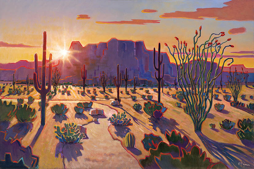 Bob pejman _ Superstition Sunrise