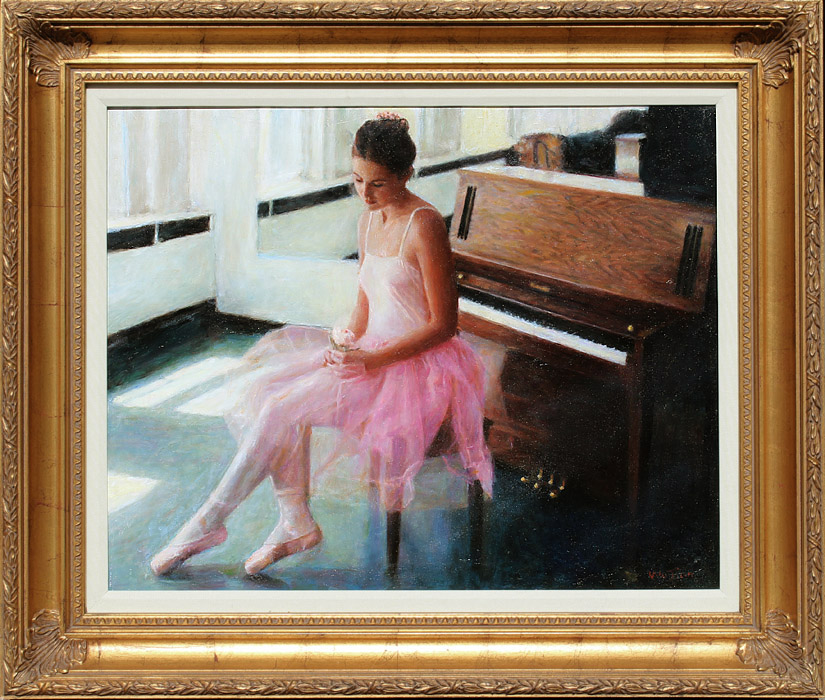 Wujain Ballerina in Pink with Piano #43